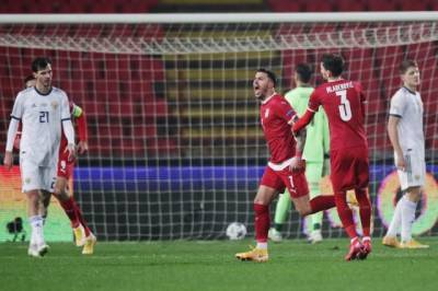 Лука Йович - Россия с разгромным счетом проиграла Сербии в матче Лиги наций - aif - Россия - Сербия - Белград