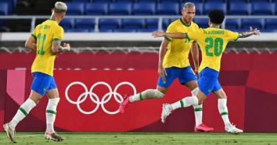 Первый суперматч на футбольной Олимпиаде: Бразилия забила Германии 4 мяча - focus.ua - Украина - Токио - Германия - Бразилия