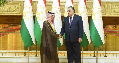 Эмомали Рахмон - Эмомали Рахмон провел встречу с Министром иностранных дел Саудовской Аравии - dialog.tj - Таджикистан - Саудовская Аравия - Афганистан