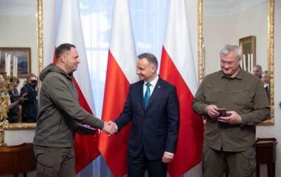 Анджей Дуда - Єрмак і Дуда обговорили взаємодію України та Польщі в рамках НАТО - rbc.ua - Україна - Росія - Польща