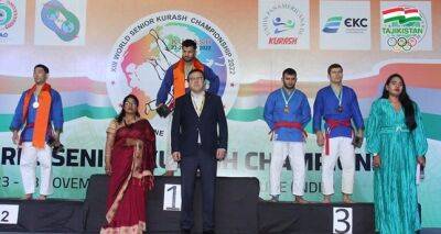 Навруз Каримзод завоевал бронзовую медаль чемпионата мира по борьбе кураш - dialog.tj - Индия - Таджикистан - Пуна