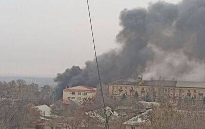 В Донецке произошел пожар в районе нефтебазы - korrespondent - Россия - Украина - Донецк