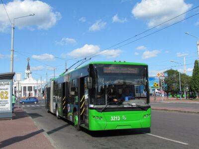 Завтра один троллейбус поедет по-другому, а второй — не будет курсировать - objectiv.tv - Харьков