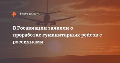 В Росавиации заявили о проработке гуманитарных рейсов с россиянами - ren.tv