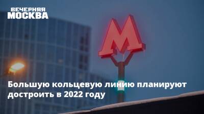 Андрей Бочкарев - Большую кольцевую линию планируют достроить в 2022 году - vm - Москва - Москва - Строительство