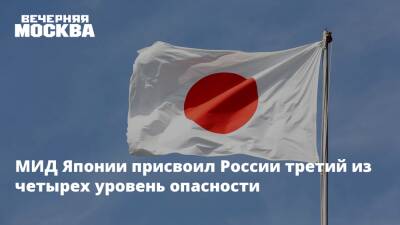 Владимир Путин - МИД Японии присвоил России третий из четырех уровень опасности - vm - Россия - Япония