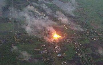 Украинские воины разбомбили склад боеприпасов РФ: мощное видео - charter97.org - Россия - Белоруссия