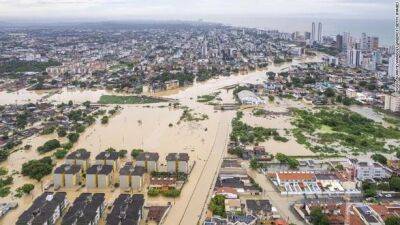 Мира Городов - Жаир Болсонару - По меньшей мере 91 человек погиб от наводнения в Бразилии, десятки пропали без вести - unn.com.ua - Украина - Киев - Рио-Де-Жанейро - Бразилия