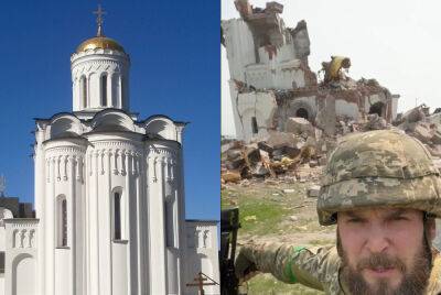 Оккупанты уничтожили часть Святогорской лавры, появились кадры: "Развалили церковь сознательно" - politeka.net - Украина