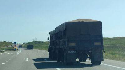 Возле Керчи заметили грузовики с украинскими номерами - pravda.com.ua - Крым - Керчь