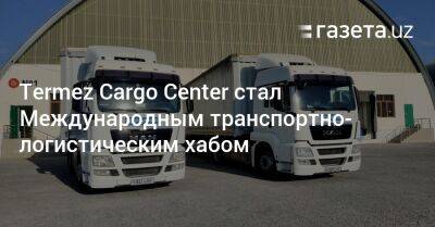 Termez Cargo Center стал Международным транспортно-логистическим хабом - gazeta.uz - Узбекистан - Афганистан