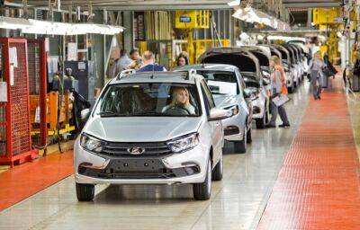 Lada Granta - Максим Соколов - АВТОВАЗ намерен увеличить производство в 2023 году до 500 тысяч автомобилей - autostat.ru - Ульяновская