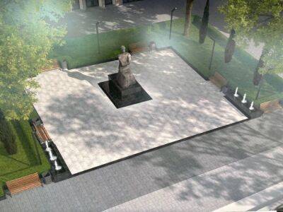 Памятник "Шота Руставели" скоро вернут на место, его убрали для сохранности на время реконструкции улицы - podrobno.uz - Узбекистан - Ташкент
