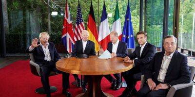 Борис Джонсон - Джозеф Байден - Эммануэль Макрон - Марио Драги - Олаф Шольц - Бессрочная поддержка Украины и гарантии безопасности. Лидеры G7 опубликовали коммюнике по итогам саммита - nv.ua - Россия - США - Украина - Англия - Италия - Германия - Франция