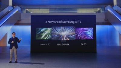 Будущее уже здесь: Samsung представила линейку телевизоров с искусственным интеллектом