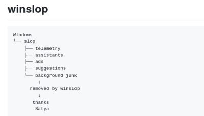 Вышел проект Winslop WinUI3 Release III для удаления ненужного системного мусора в Windows 10/11